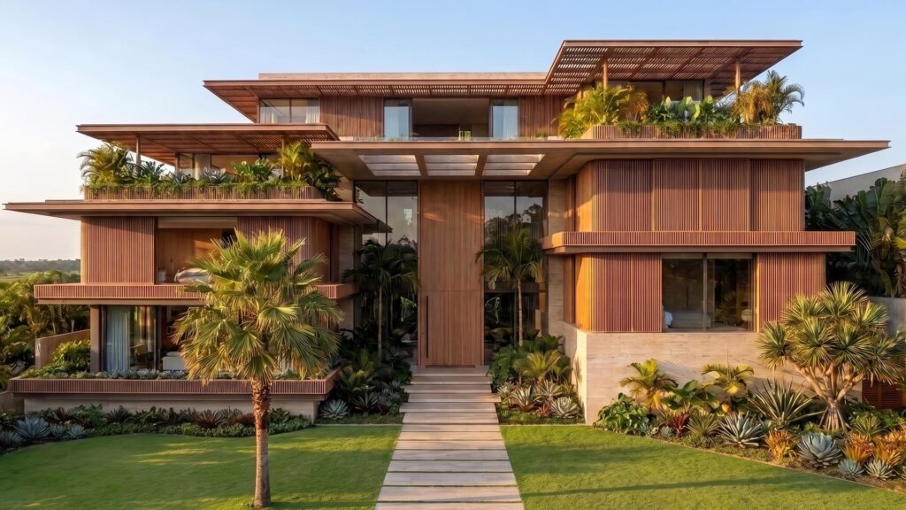 CASA MODERNA ARQUITETURA CONTEMPORÂNEA DIFERENCIADA ALTO PADRÃO CONDOMINIO DE LUXO NO BRASIL. ARQUITETURA BRASILEIRA CASA ALTO PADRÃO BIOFILIA